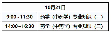 2023年执业药师资格考试最新考试时间安排